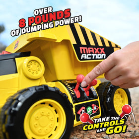 Maxx Action Dig Rig lights and sounds for authentic construction ambience