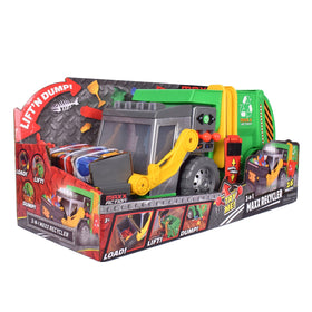 Educational recycling theme supports environmental awareness through play.