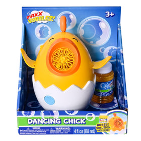 Maxx Bubbles Dancing Chick is lightweight and toddler-friendly for safe, engaging play.