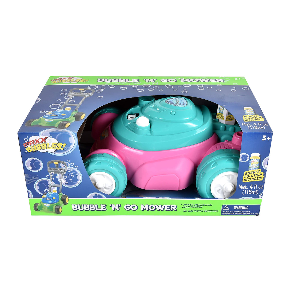 Maxx Bubbles Deluxe assembly is quick and simple for easy setup