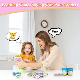 MAYAPHILOS reader speaker illustrates words and animal sounds for engaging practice
