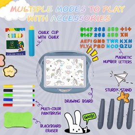 MAYESAR double-sided learning board for drawing and writing