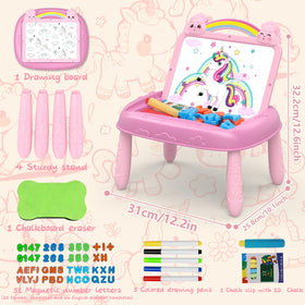 MAYESAR magnetic letters and numbers aid early literacy on the easel