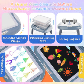 MAYESAR magnetic letters and templates for hands-on learning
