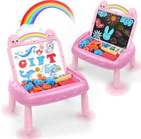 MAYESAR Unicorn Easel offers portable art exploration for toddlers