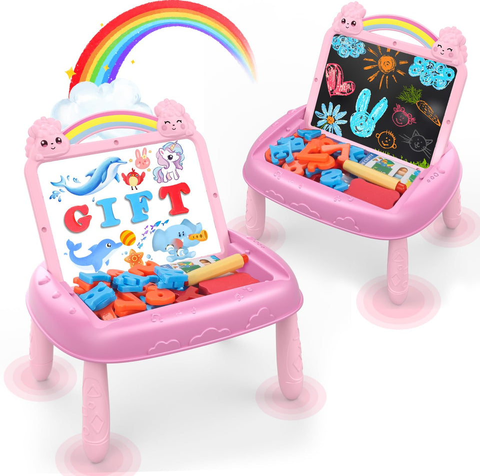 MAYESAR Unicorn Easel offers portable art exploration for toddlers