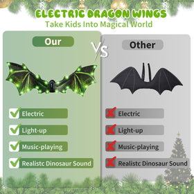 Maysida dragon wings with adjustable shoulder straps for comfort