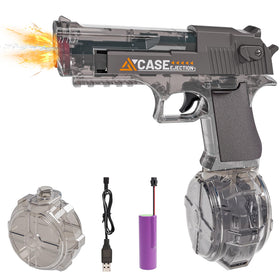 Maysida electric water gun with LED light for dramatic night battles