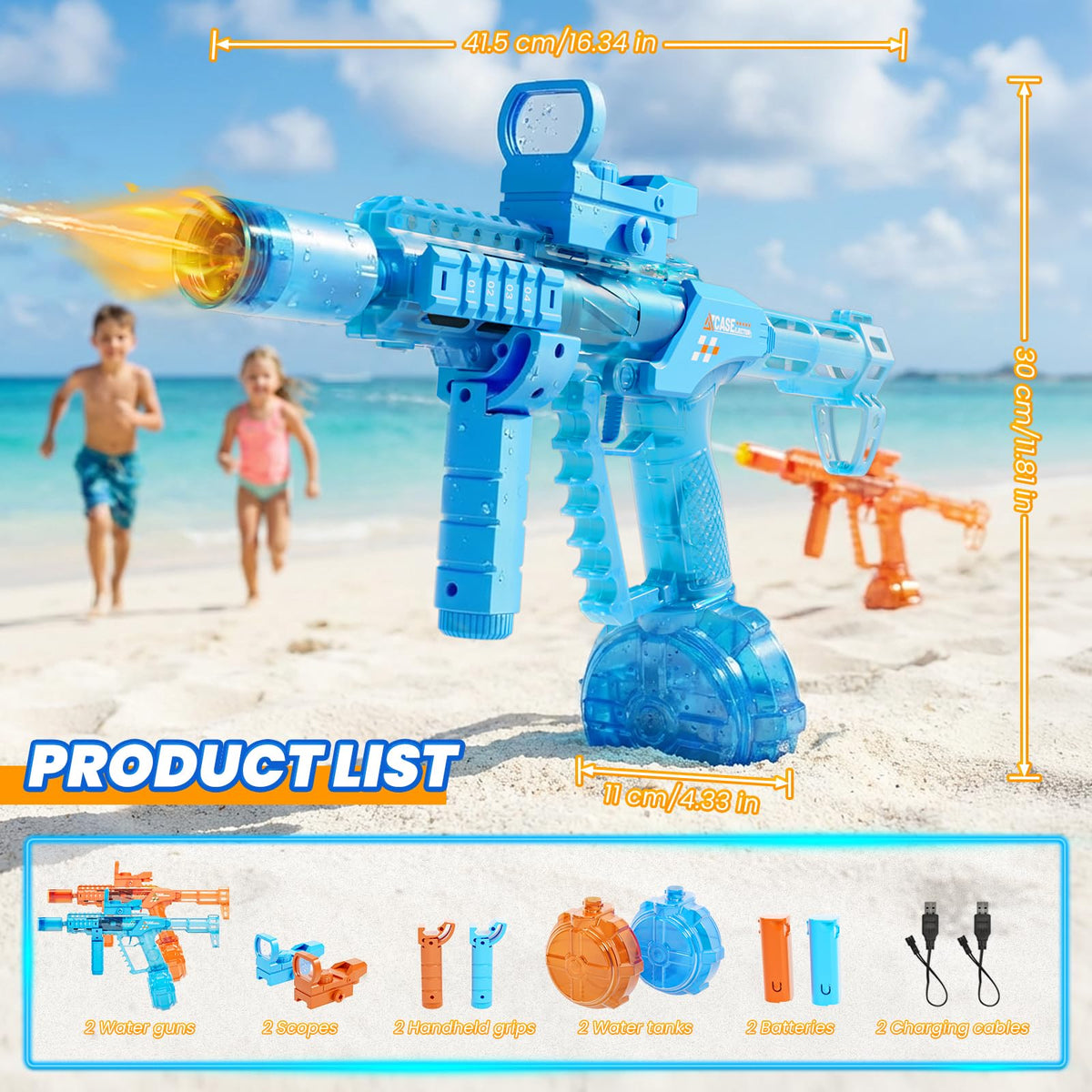 Maysida included accessories ensure ready-to-fun setup straight from the box.