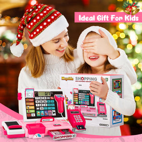 Maysida pink durable toy with soft edges for safe handling.