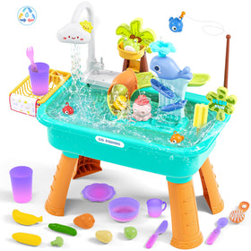 Maysida water table cloud pump offers interactive water flow for kids