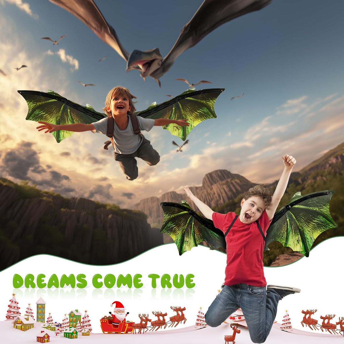 Maysida dinosaur wings make a great gift for holidays or birthdays