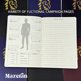 Mazeran eco-friendly 100 gsm recycled paper provides durable writing surface
