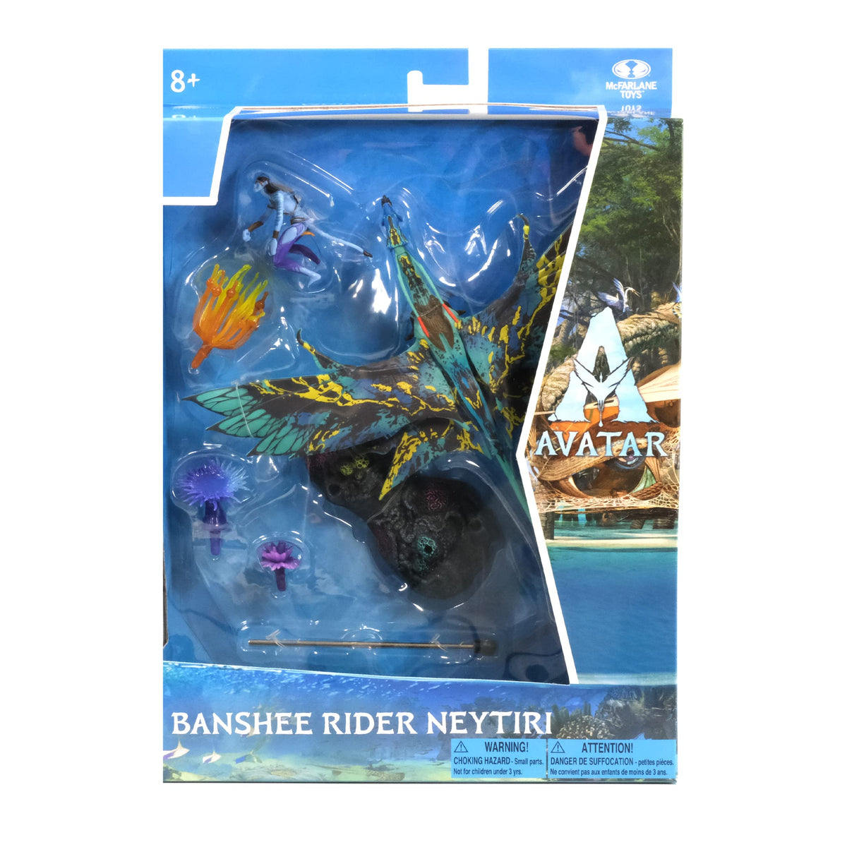 McFarlane Toys Avatar collection promo pack visualization.