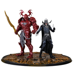 McFarlane Toys Batman Who Laughs Knight Armor 7in figure with intricate armor and pose