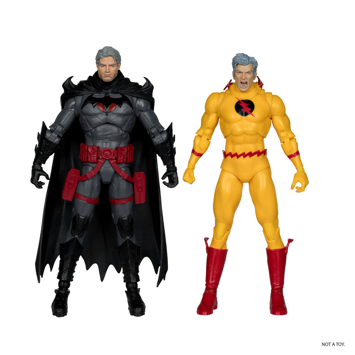McFarlane Toys DC Multiverse Batman vs Professor Zoom environmental display base supports dramatic dioramas.