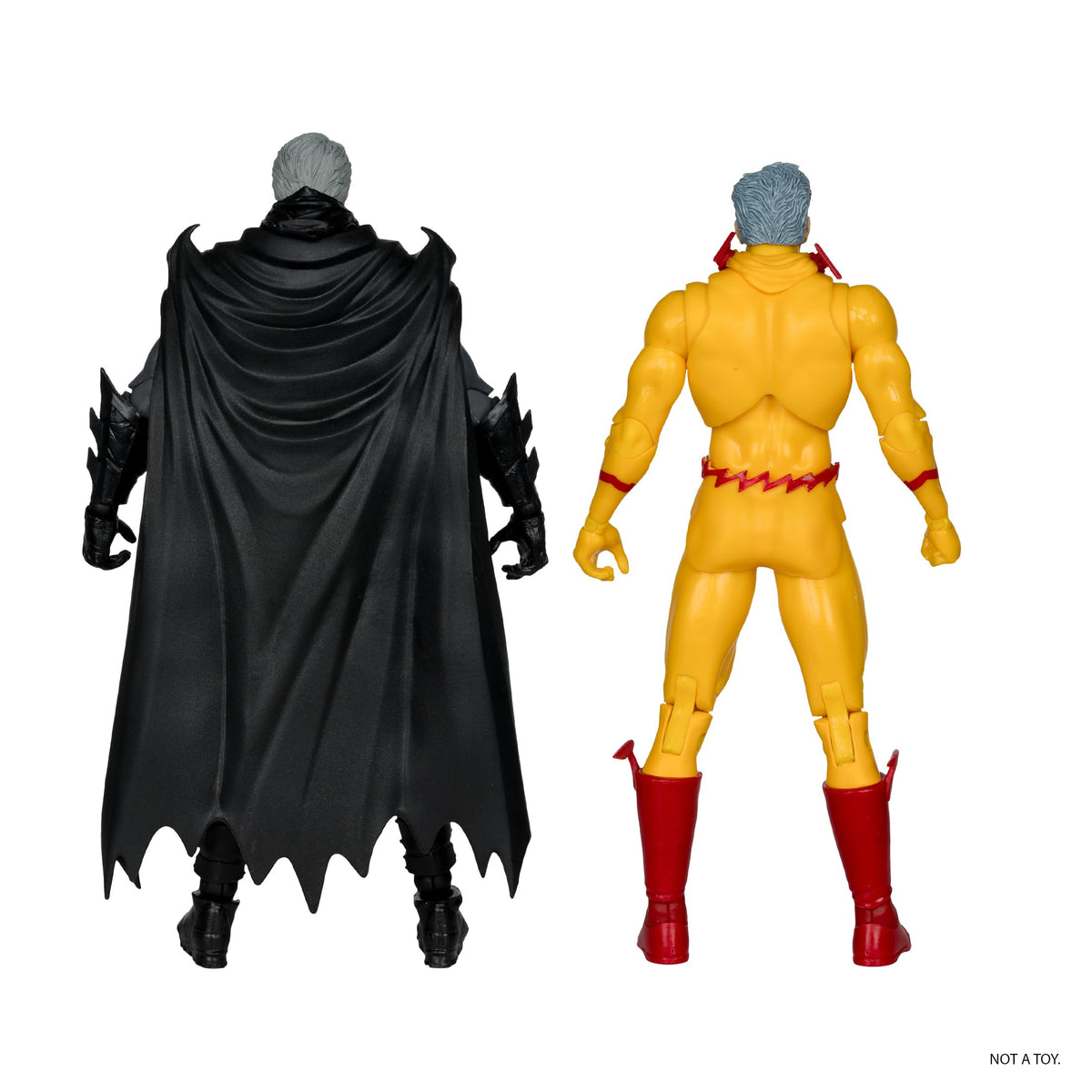 McFarlane Toys DC Multiverse Lightning rod and weapons for dynamic battle poses.