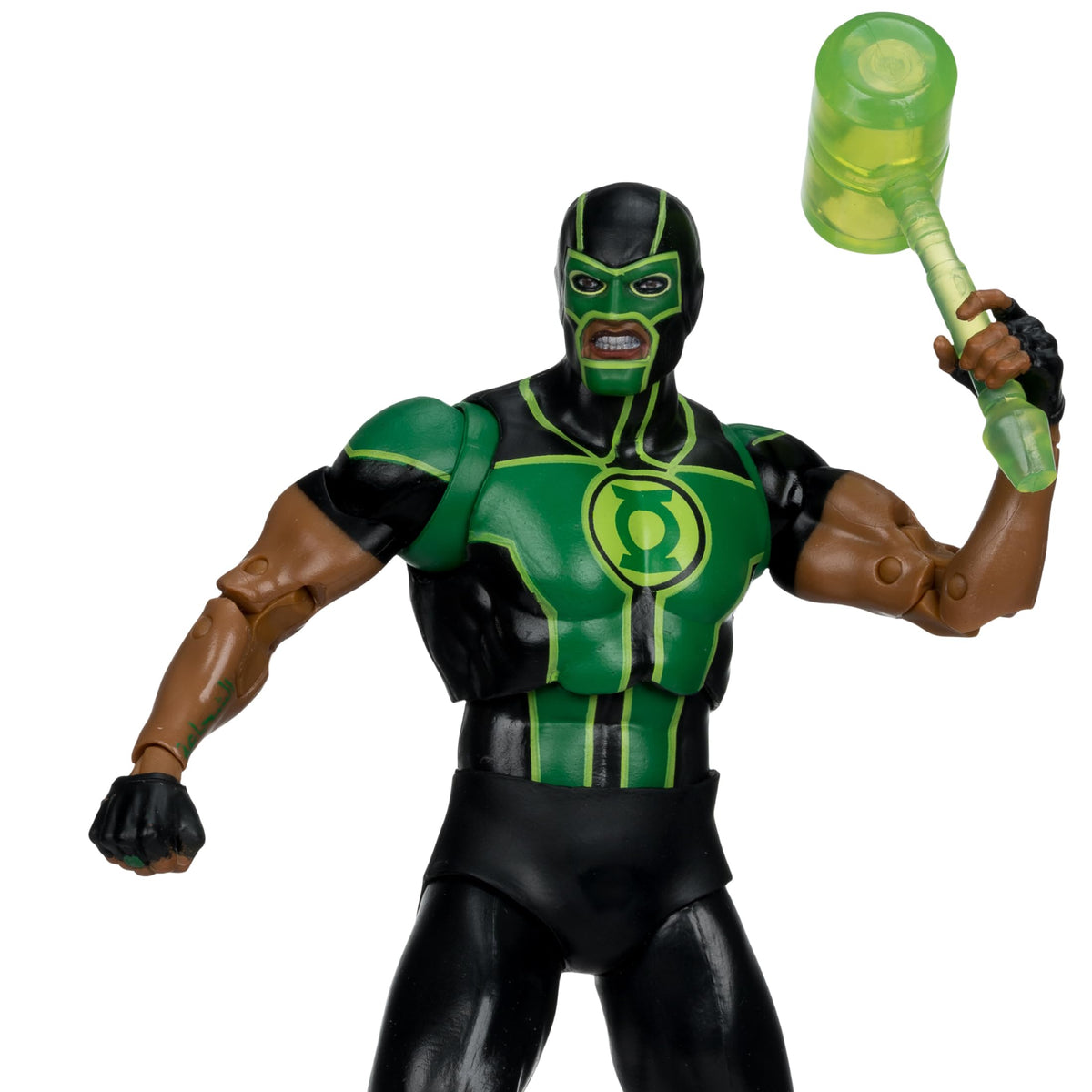 McFarlane DC Multiverse accessories: power battery, hammer and drill constructs for versatile poses