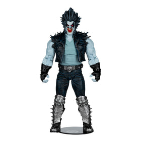 Lobo collectible art card with artwork and biography