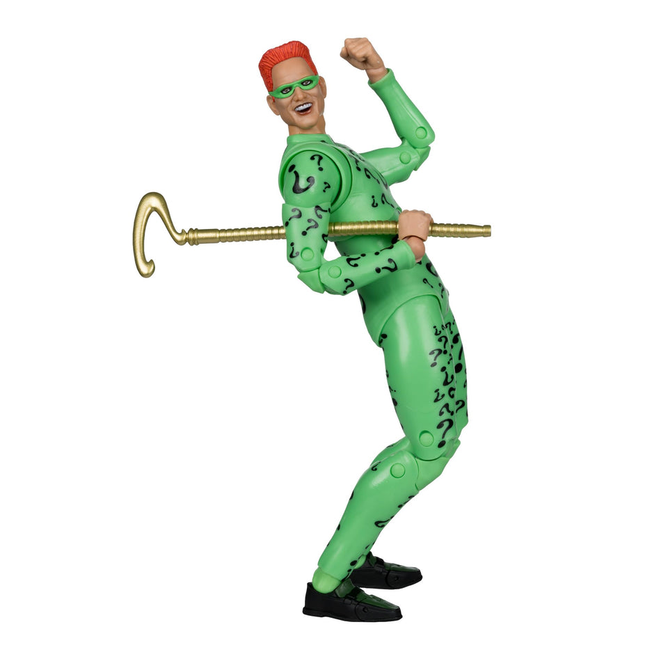 McFarlane Toys The Riddler 7in figure front view for display