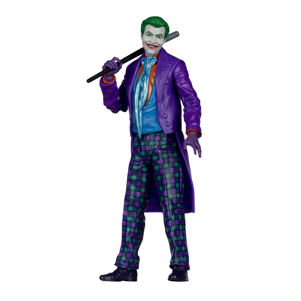 McFarlane Toys Joker 7in figure for dynamic display and poseable action.