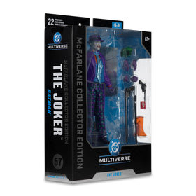 McFarlane Toys Joker base for stable posing and shelf display.
