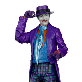 McFarlane Toys Joker interchangeable hair for varied looks.