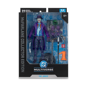 McFarlane Toys Joker multiple revolvers for dramatic scenes.