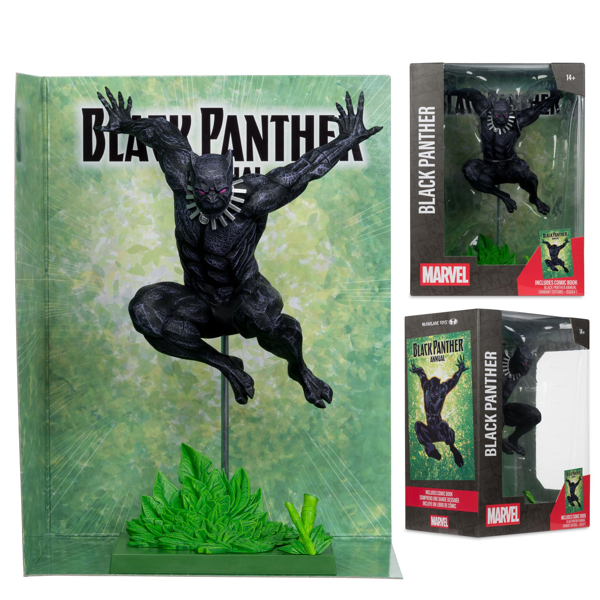 Black Panther Annual Variant cover-inspired artwork on the card front
