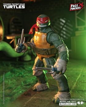 Raphael Page Punchers figure in a mid-action pose for dynamic display.