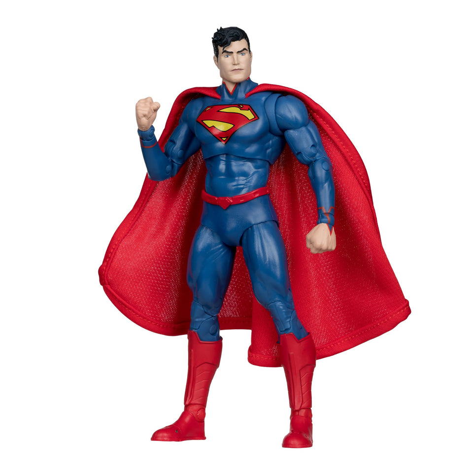 McFarlane Toys Superman New 52 Gold Label figure in a dynamic pose for display