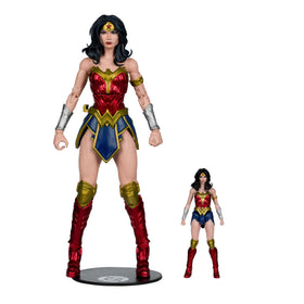 McFarlane Toys Wonder Woman soft goods lasso accent on figure
