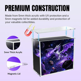 Mcbazel 19x17x9 cm internal fit for snug ETB protection.