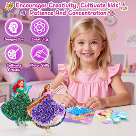 Mccreadee foam poke pad keeps work surface clean during creation