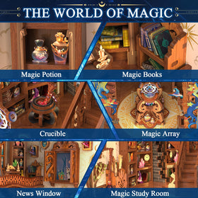 Mccreadee dorm room decor idea featuring the illuminated miniature on a desk