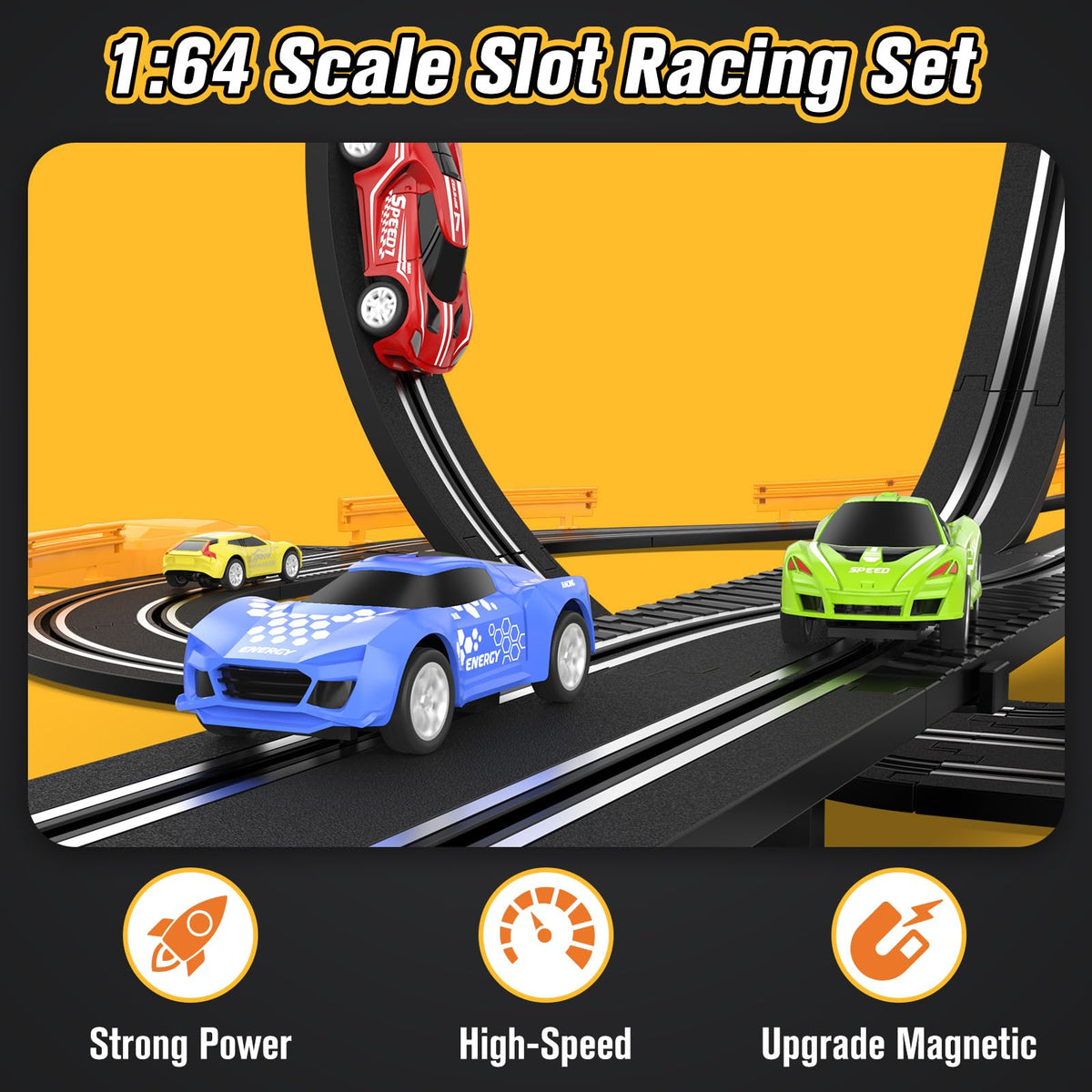 Mccreadee 18.4 ft track for extended high-speed sessions