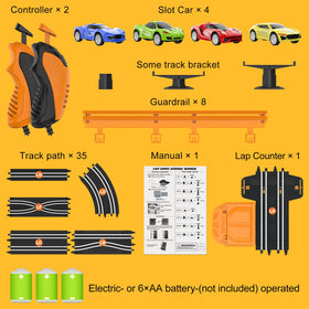 Mccreadee magnet-enhanced track keeps cars in lanes