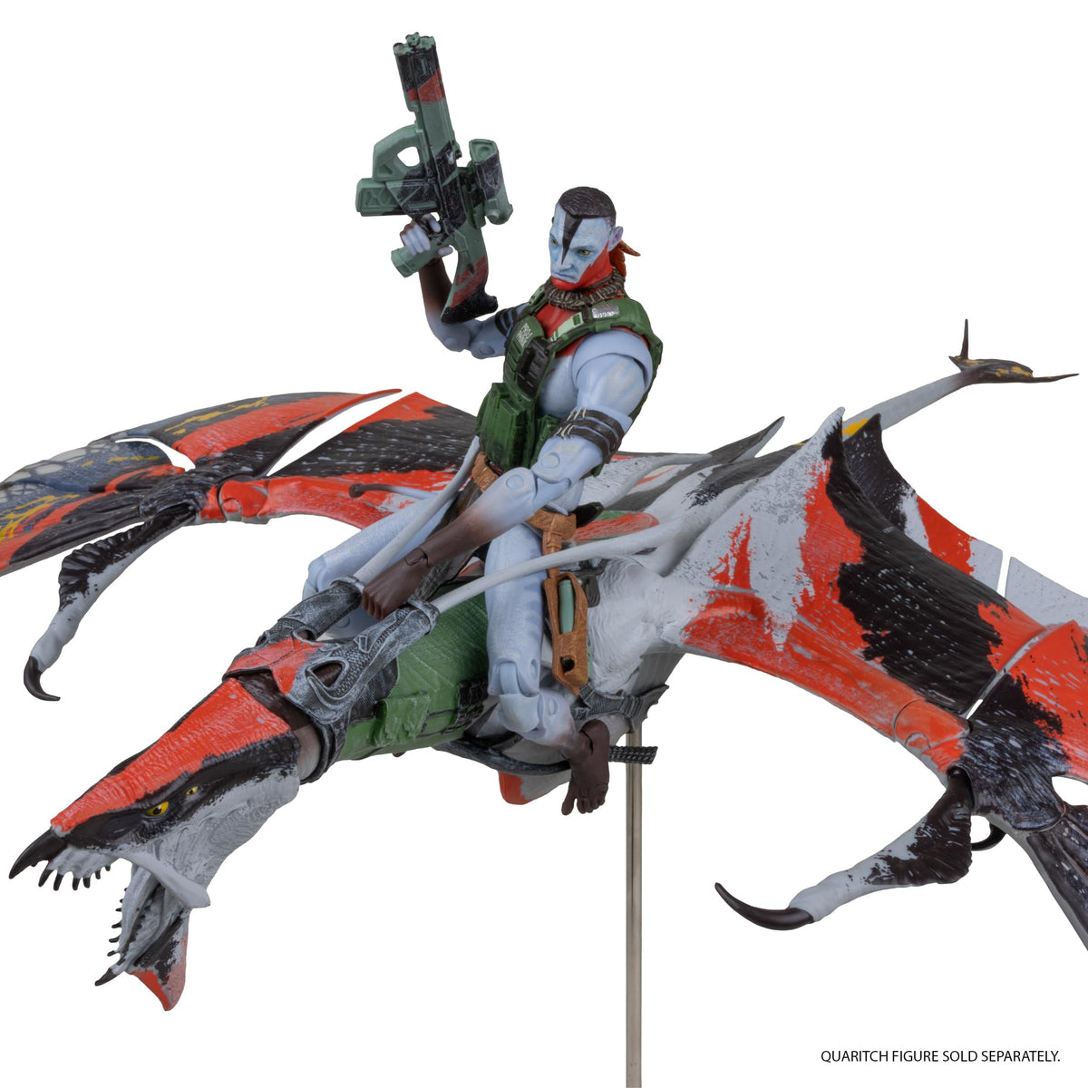 McFarlane Avatar Banshee ultra articulation enables dynamic posing.