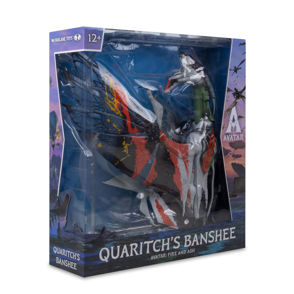 Window box packaging presents the Banshee while protecting it.