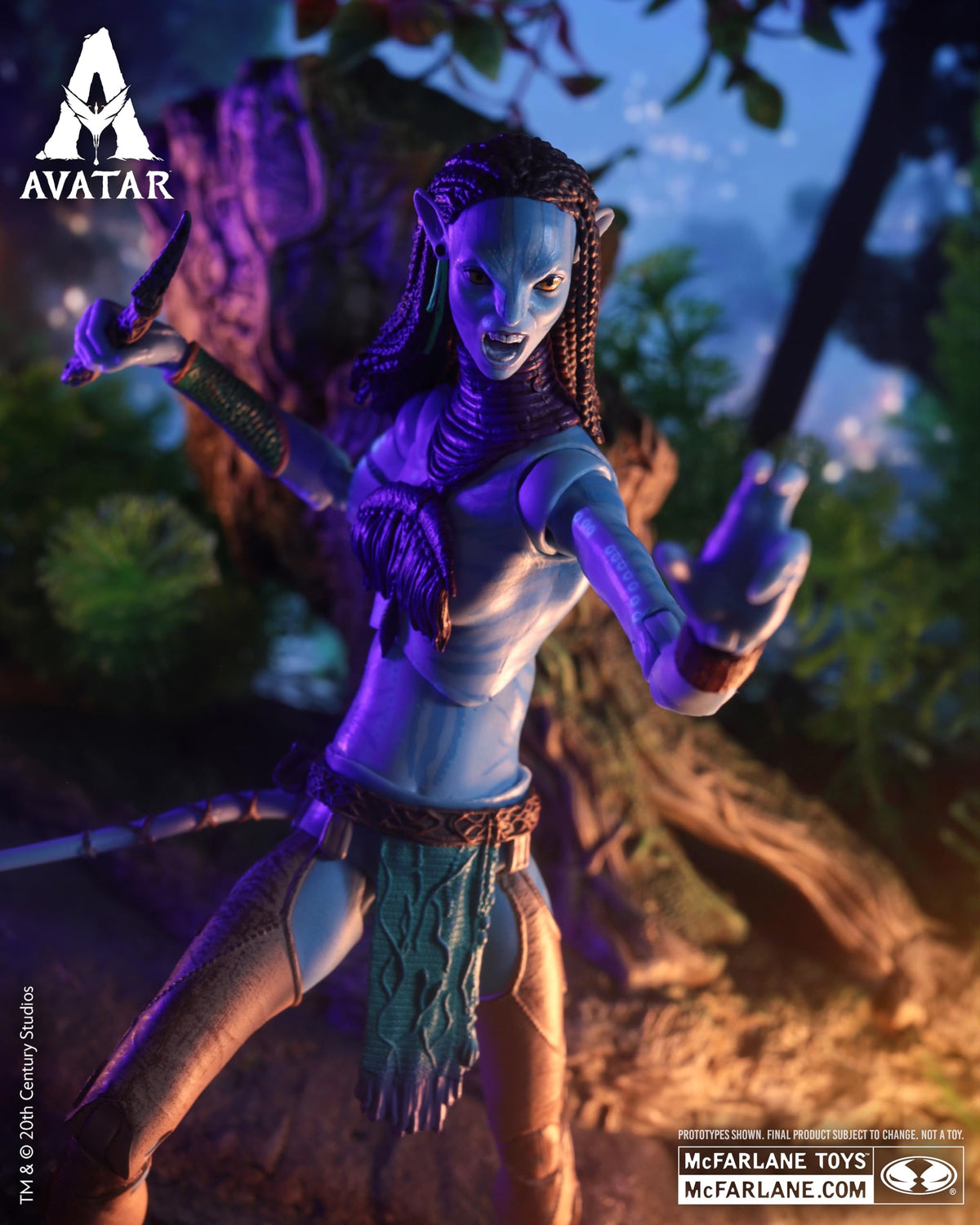 McFarlane Toys Neytiri extra hands 2 for flexible stances