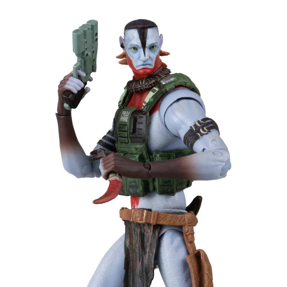 McFarlane Toys Quaritch Ash Warrior front view showing premium sculpt and display-ready finish