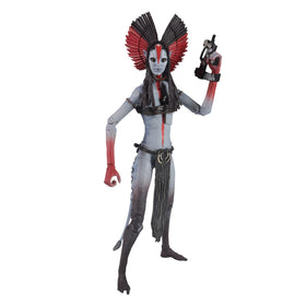 McFarlane Toys Avatar Fire and Ash Varang head portrait for dramatic display.