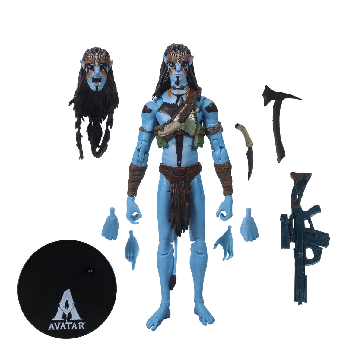McFarlane Toys Metkayina figure with 4 extra hands and display base