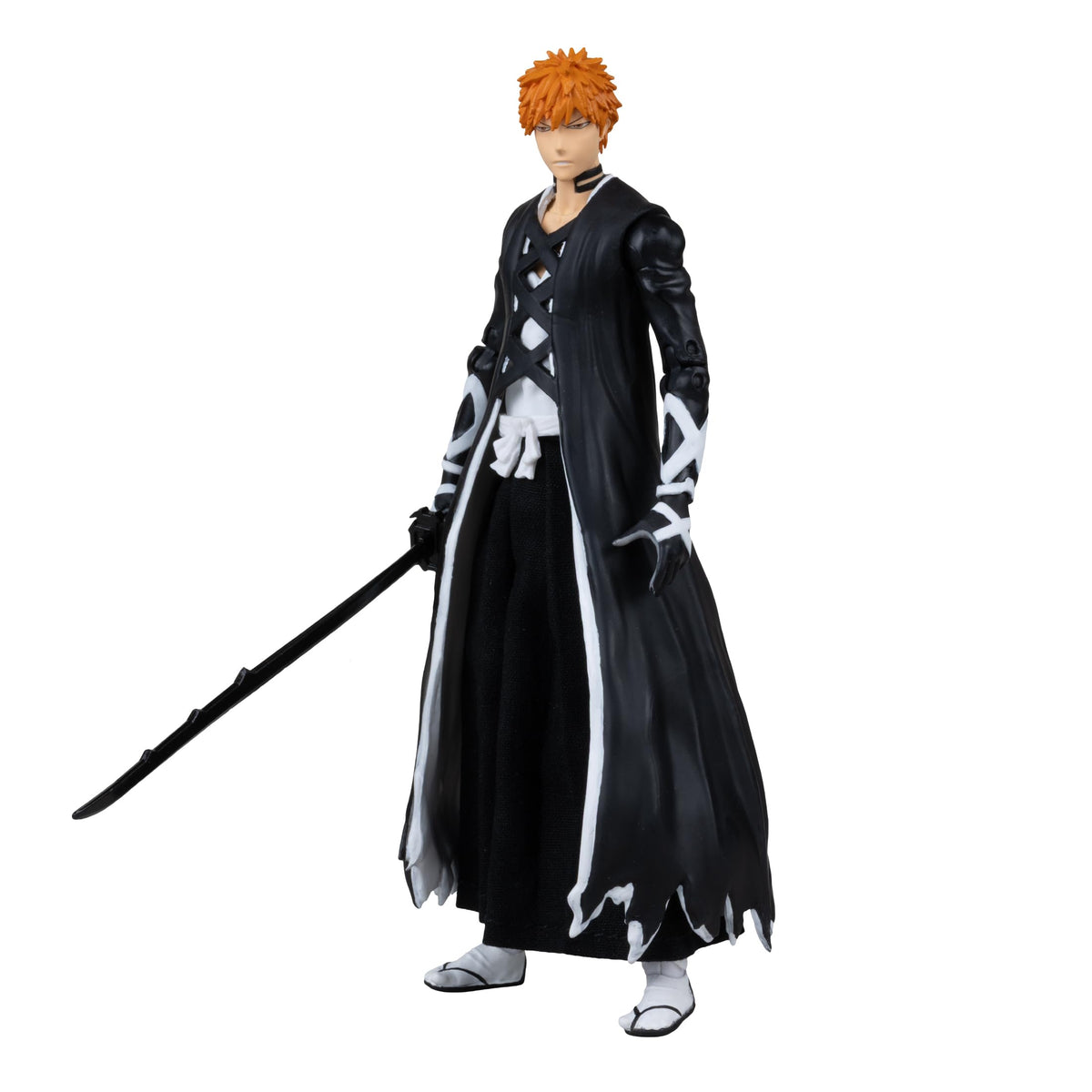 McFarlane Toys Ichigo Fullbring Bankai 7in figure with ultra articulation for expressive poses.