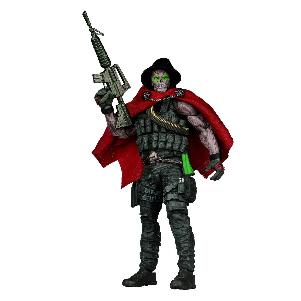 McFarlane Toys Burned Spawn 7in figure with rich detailing for dramatic shelf display