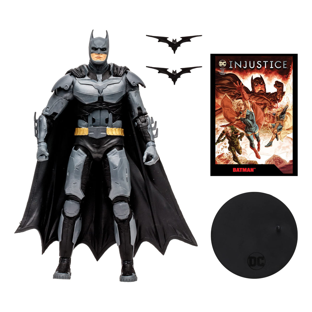 McFarlane Toys Batman Injustice 2 7in figure photography-ready setup
