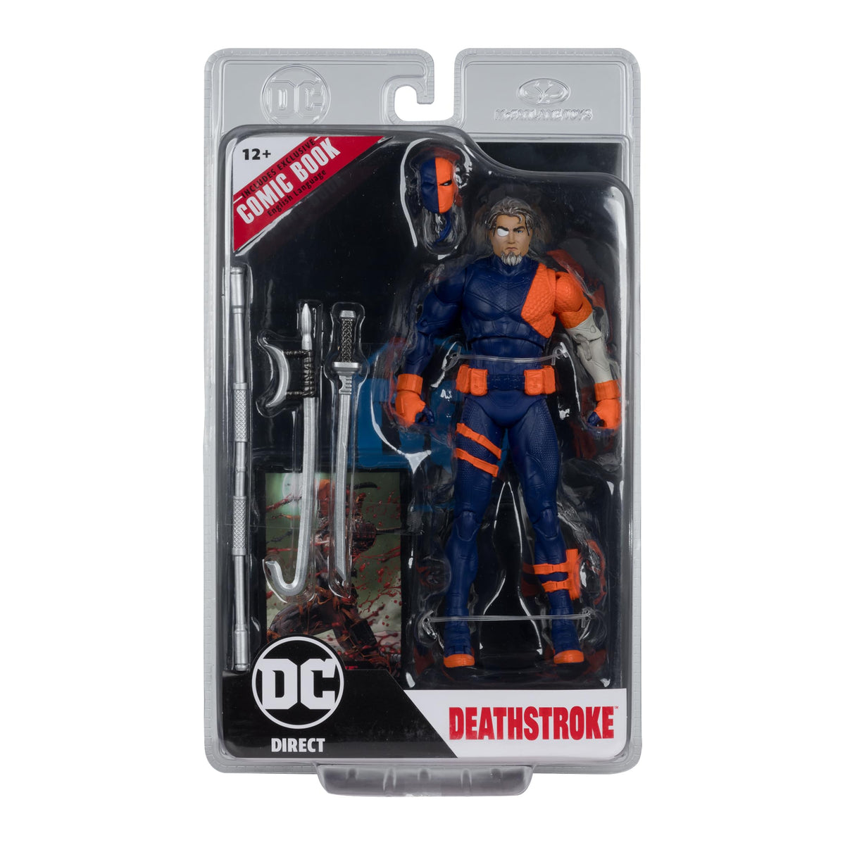 DC Direct Page Punchers comic included with Deathstroke figure