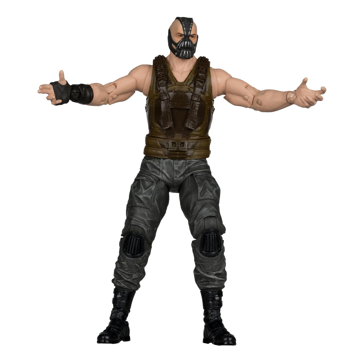 McFarlane Toys DC Multiverse Bane deluxe figure front view for display collection
