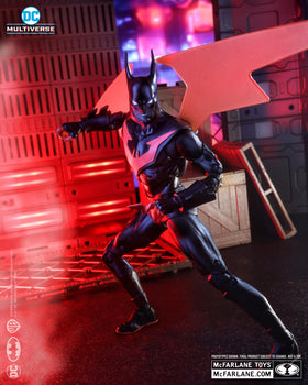 Batman Beyond detailed pose highlighting 7-inch scale and articulation