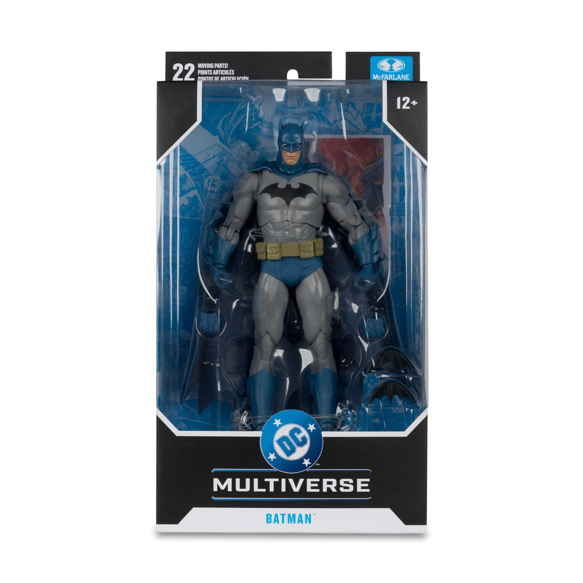 McFarlane DC Multiverse Batman Hush 2 art card offers biography front art